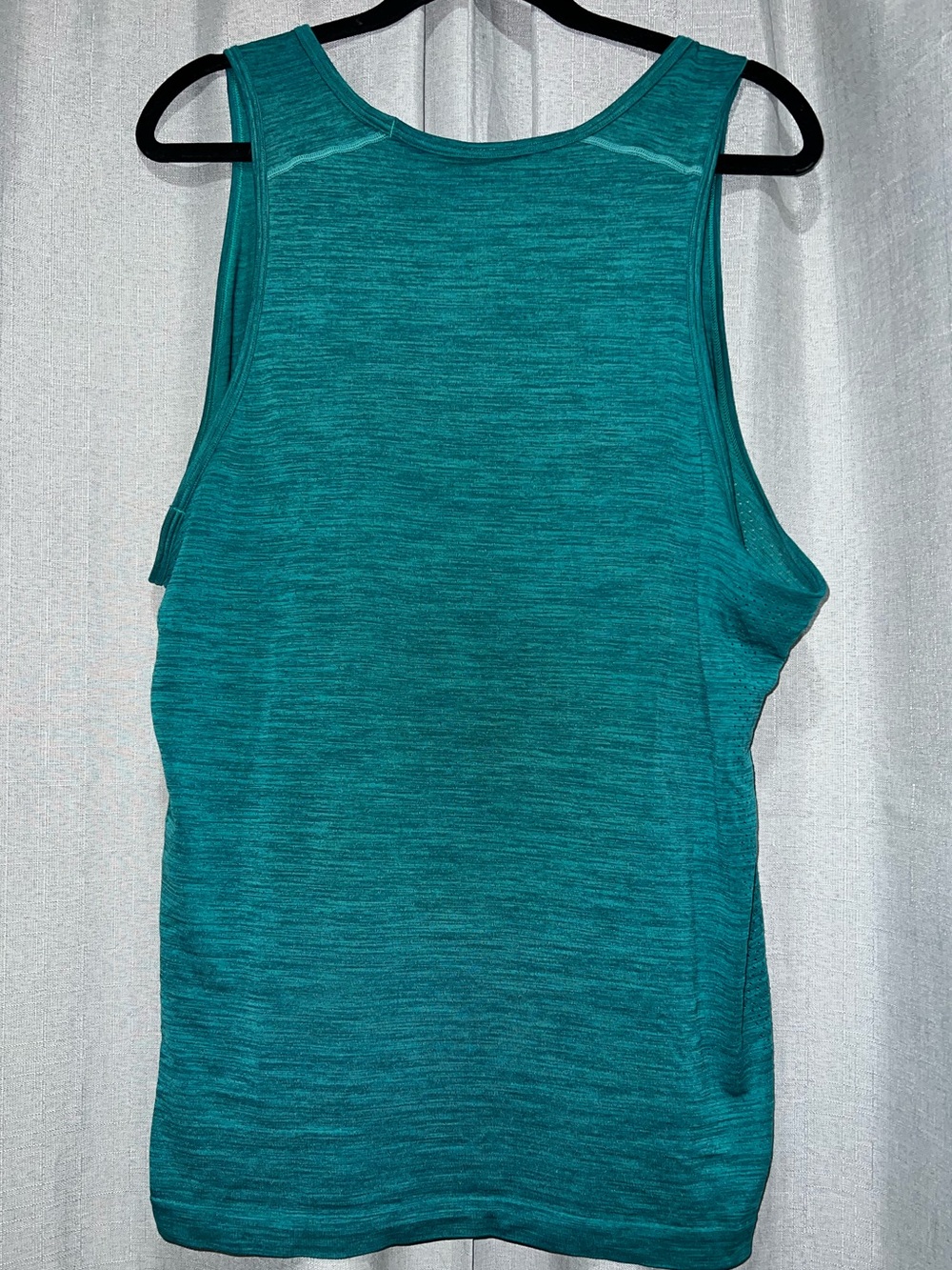 Lululemon Teal “Get Sweaty” Racerback Workout Tank Top - Picture 3 of 5
